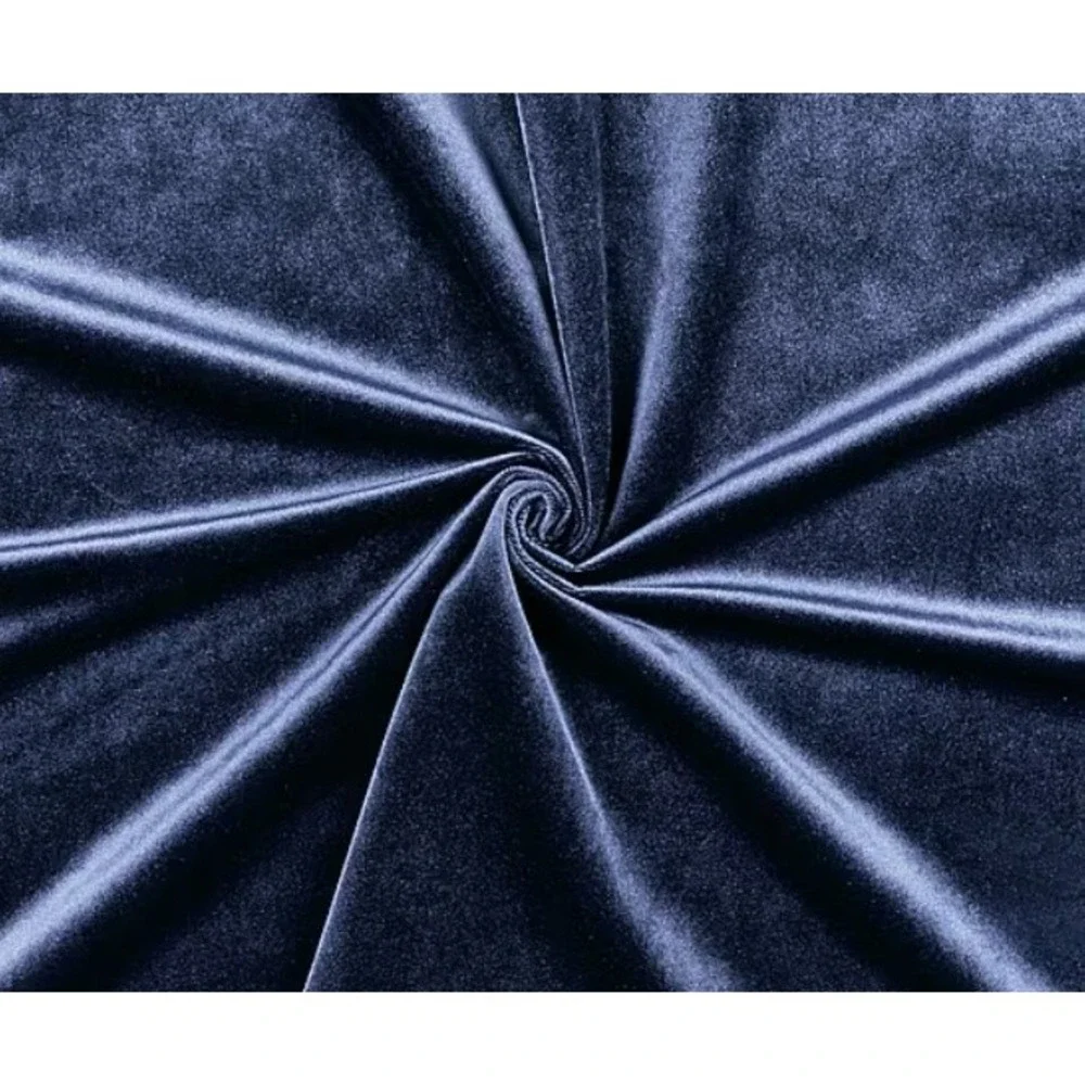 Dark Blue Exclusive Home Velvet Curtains 108